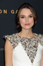 LEIRA KNIGHTLEY at The Imitation Game Premiere in Los Angeles