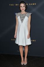 LEIRA KNIGHTLEY at The Imitation Game Premiere in Los Angeles