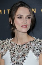 LEIRA KNIGHTLEY at The Imitation Game Premiere in Los Angeles