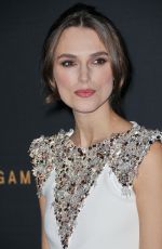 LEIRA KNIGHTLEY at The Imitation Game Premiere in Los Angeles