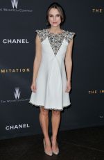 LEIRA KNIGHTLEY at The Imitation Game Premiere in Los Angeles