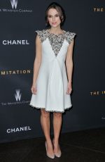 LEIRA KNIGHTLEY at The Imitation Game Premiere in Los Angeles