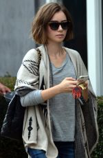 LILLY COLLINS Out and About in Hollywood, 3110