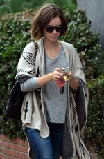 LILLY COLLINS Out and About in Hollywood, 3110