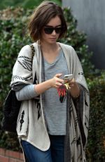 LILLY COLLINS Out and About in Hollywood, 3110