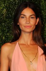 LILY ALDRIDGE at 2014 Cfda/Vogue Fashion Fund Awards in New York