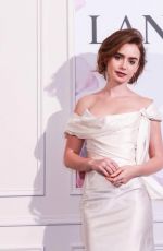 LILY COLLINS at Lancome Miracle Gala Dinner in Taiwan