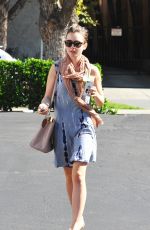 LILY COLLINS Leaves a Bar in Los Angeles 0411