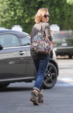 LILY COLLINS Leaves Earthbar in Los Angeles 1811