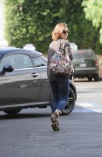 LILY COLLINS Leaves Earthbar in Los Angeles 1811