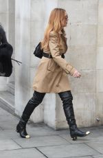 LINDSAY LOHAN Out and About in London 3010