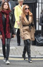 LINDSAY LOHAN Out and About in London 3010