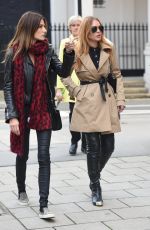 LINDSAY LOHAN Out and About in London 3010