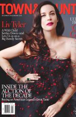 LIV TYLER in Town & Country Magazine, December/January 2014/2015 Issue