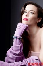 LIV TYLER in Town & Country Magazine, December/January 2014/2015 Issue