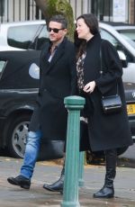 LIV TYLER Out and About in Notting Hill Gate