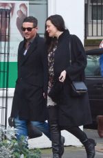 LIV TYLER Out and About in Notting Hill Gate