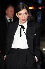 LORDE at The Hunger Games: Mockingjay Part 1 Premiere in London