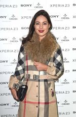 LOUISE THOMPSON at Sony Pool Party at Haymarket Hotel in London