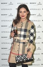 LOUISE THOMPSON at Sony Pool Party at Haymarket Hotel in London