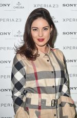 LOUISE THOMPSON at Sony Pool Party at Haymarket Hotel in London