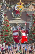 LUCY HALE at Disney Frozen Christmas Celebration in Anaheim