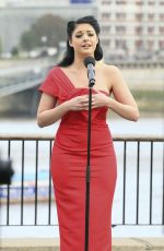 LUCY KAY Performs at This Morning Show