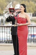 LUCY KAY Performs at This Morning Show