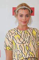 MARGOT ROBBIR at Swisse Marquee on Stakes Day in Melbourne