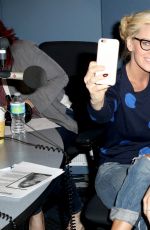MARIA MENOUNOS at JENNY MCCARTHY SiriusXM Show in Los Angeles