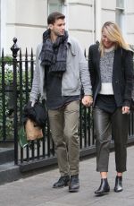 MARIA SHARAPOVA and Grigor Dimitrov Shopping at Dover Street in London