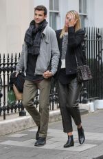 MARIA SHARAPOVA and Grigor Dimitrov Shopping at Dover Street in London