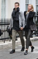 MARIA SHARAPOVA and Grigor Dimitrov Shopping at Dover Street in London