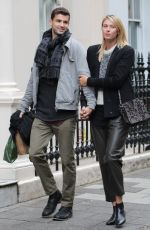 MARIA SHARAPOVA and Grigor Dimitrov Shopping at Dover Street in London