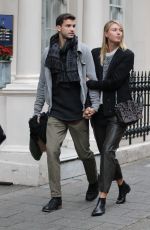 MARIA SHARAPOVA and Grigor Dimitrov Shopping at Dover Street in London