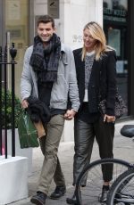 MARIA SHARAPOVA and Grigor Dimitrov Shopping at Dover Street in London