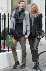 MARIA SHARAPOVA and Grigor Dimitrov Shopping at Dover Street in London