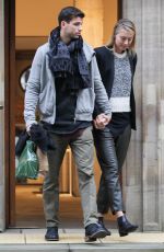 MARIA SHARAPOVA and Grigor Dimitrov Shopping at Dover Street in London