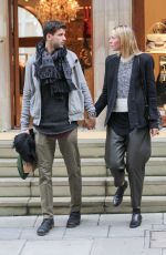 MARIA SHARAPOVA and Grigor Dimitrov Shopping at Dover Street in London