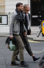 MARIA SHARAPOVA and Grigor Dimitrov Shopping at Dover Street in London