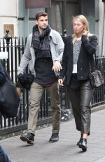 MARIA SHARAPOVA and Grigor Dimitrov Shopping at Dover Street in London