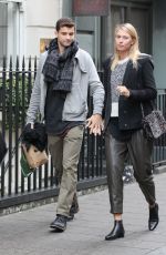 MARIA SHARAPOVA and Grigor Dimitrov Shopping at Dover Street in London