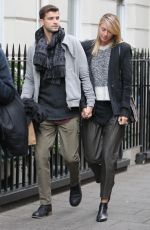 MARIA SHARAPOVA and Grigor Dimitrov Shopping at Dover Street in London