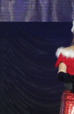 MARIAH CAREY Celebrates Halloween as Mrs. Santa Claus in Thailand