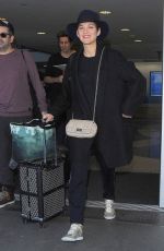 MARION COTILLARD Arrives at Los Angeles International Airport 0611