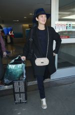 MARION COTILLARD Arrives at Los Angeles International Airport 0611