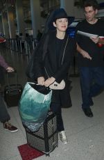 MARION COTILLARD Arrives at Los Angeles International Airport 0611