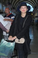 MARION COTILLARD Arrives at Los Angeles International Airport 0611