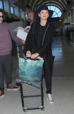 MARION COTILLARD Arrives at Los Angeles International Airport 0611