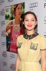 MARION COTILLARD at AFI Fest 2014 in Los Angeles